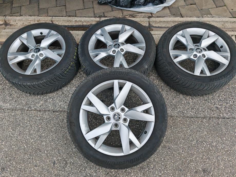 OEM Škoda alu felge 17'' rupe 5x112, 4 kom.