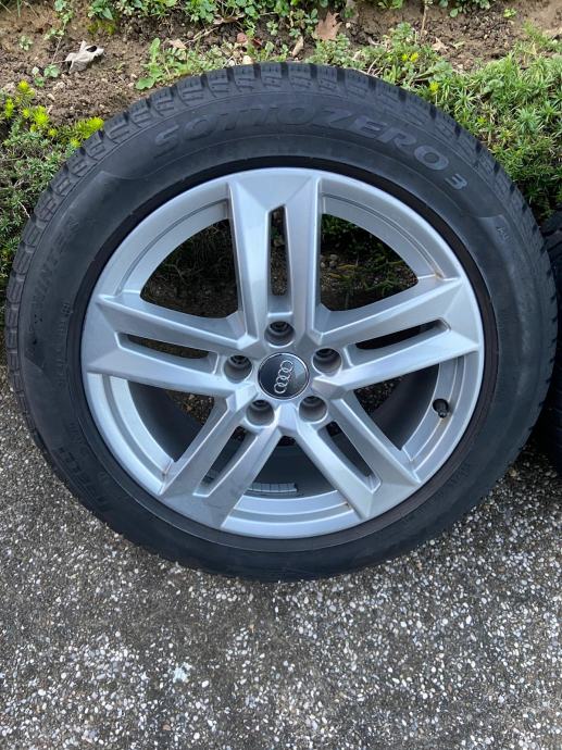 Alu felge 17'' rupe 5x112, 4 kom. sa zimskim gumama