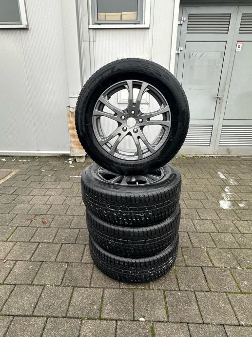 Alu felge 17'' rupe 5x114.3 + ZIMSKE GUME 225/65/17 + TPMS SENZORI