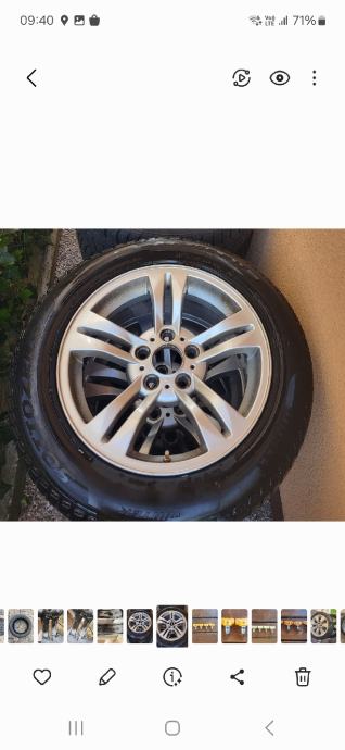 BMW 17'' rupe 5x120, 4 kom.