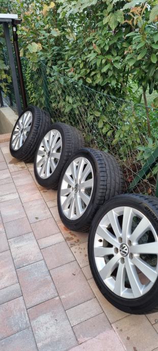 Alu felge 17'' vw rupe 5x112, Golf,Passat... sa gumama dot 0821