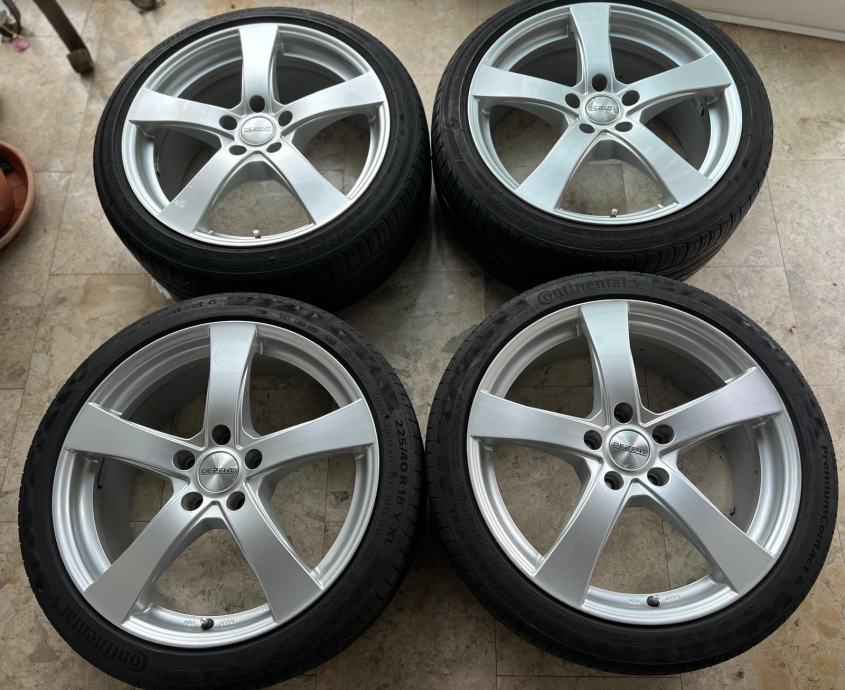 Alu felge 18''  5x112 VW AUDI SEAT ŠKODA GUME 225 40 18 *TOP* GOLF 6 7