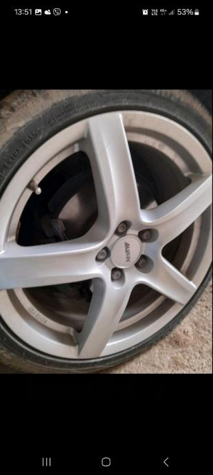 Alu felge 18'' rupe 5x108, 4 kom. + gume