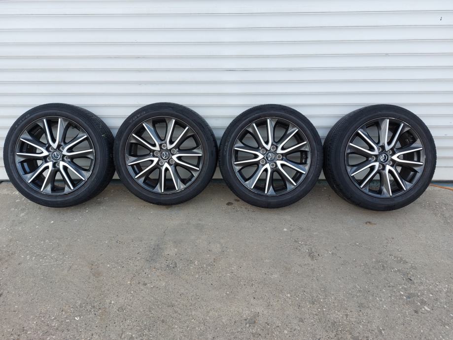 Alu felge 18'' rupe 5x114.3 ORIGINAL MAZDA ljetne gume 215/50-18