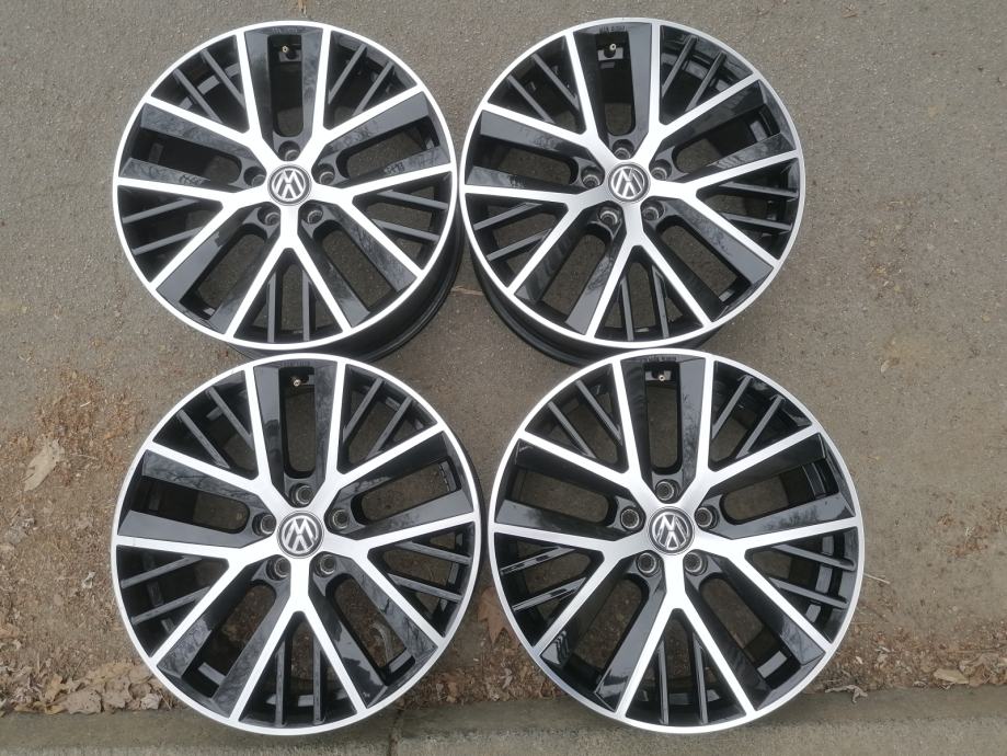 Alu Felge 195x112 Orig Vw Audi Seat Skoda Twinspoke Gti Rline Novi M