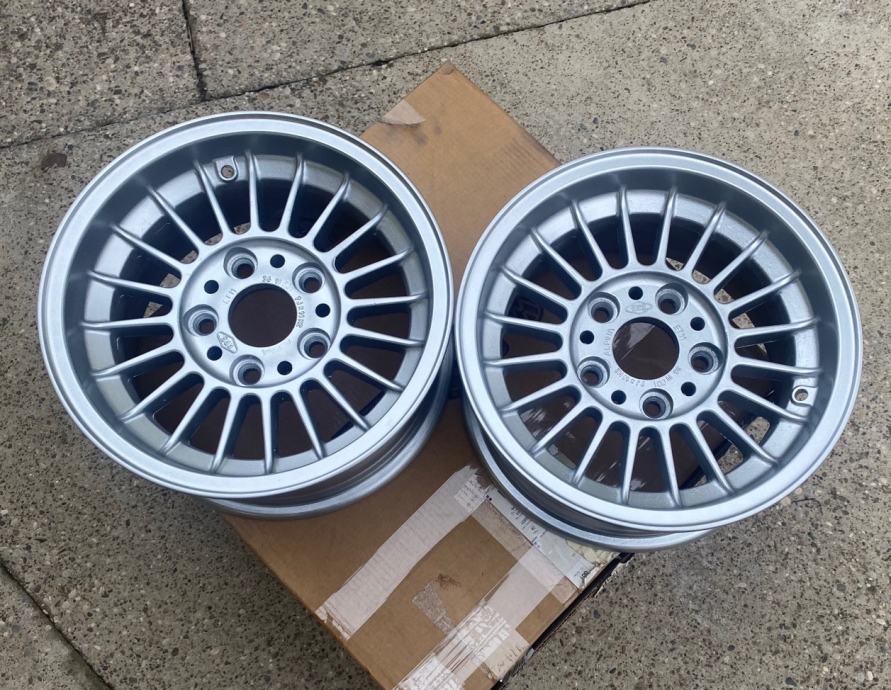 Alu felge Alpina 14” 7J 5x120 za Bmw E9, 2 kom.