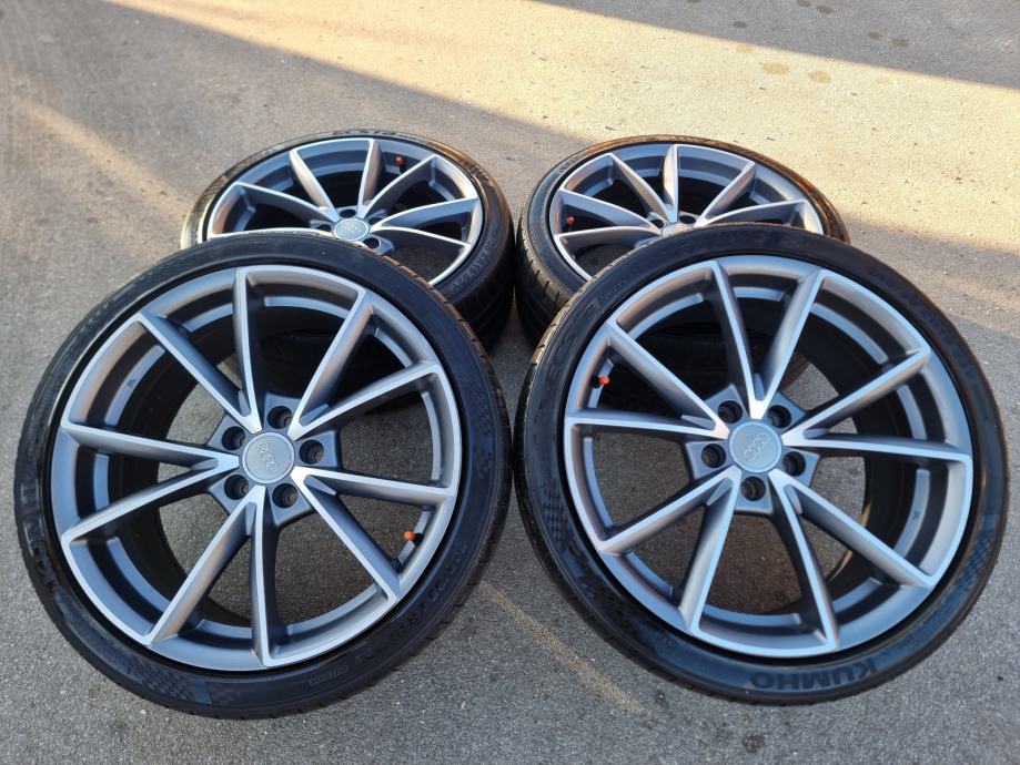 Alu felge AUDI, MERCEDES, ŠKODA, VW 19''+GUME rupe 5x112, 4 kom.