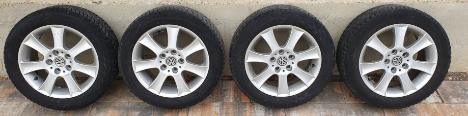 Alu felge + gume komplet 16", Golf 6, 7