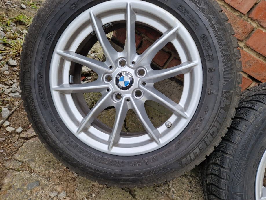 Alu felge original BMW 3 G20+gume zimske 225/55/16 Michelin