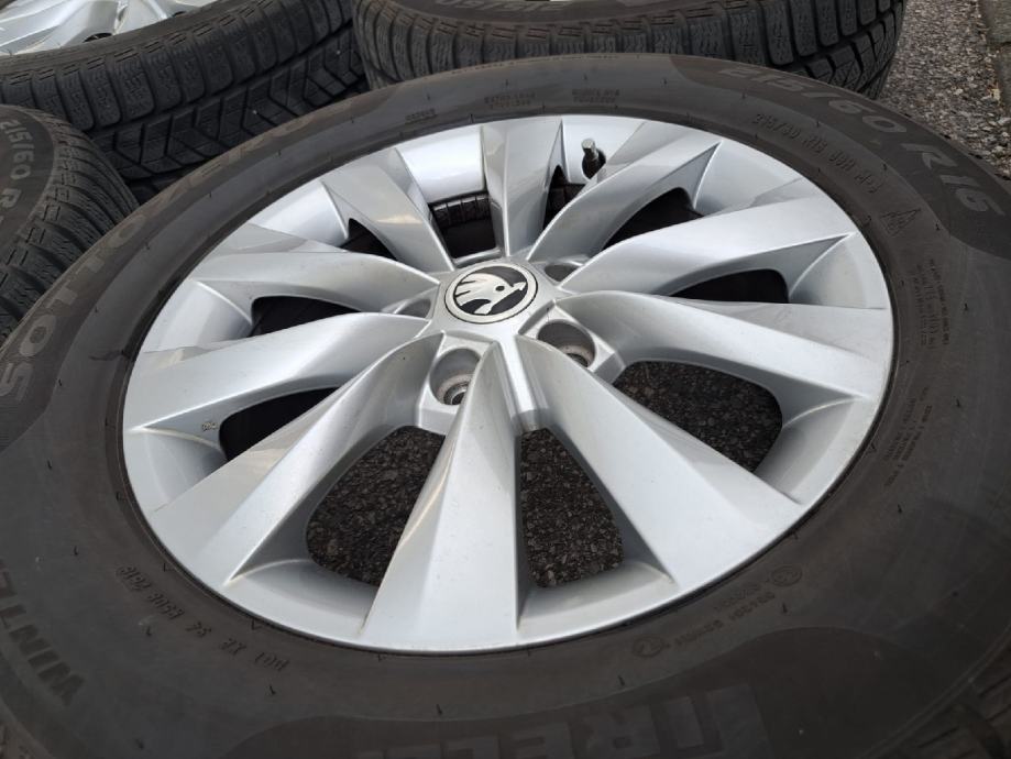 ALU FELGE ORIGINAL ŠKODA KAROQ 5X112 6X16 ET43