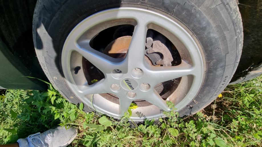 Alu felge Titan Renault 16'' rupe 5x114