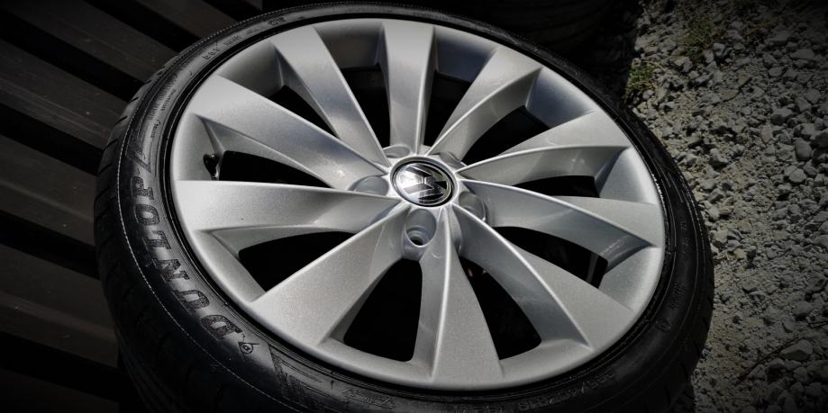 Alu felge VW Interlagos 18'' rupe 5x112, 4 kom., sa ljetnim gumama