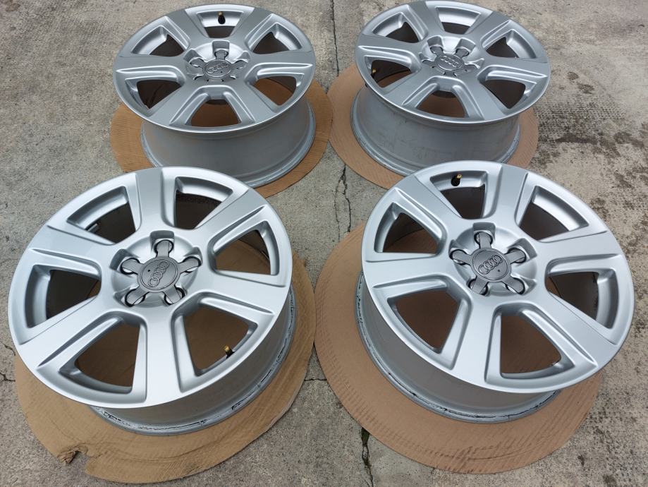 Audi orginal alu felge 17" cola, odgovaraju za audi A4 A5 A6 Q3 Q5