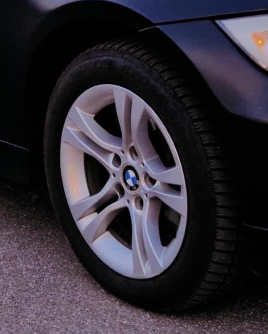 BMW 16 cola Alu felge 16'' rupe 5x120, 4 kom. gume odlične zimske