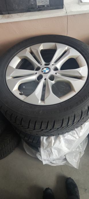 BMW  SILVER 6856065 Alu felge 17'' rupe 5x120, 225/55 17 DUNLOP