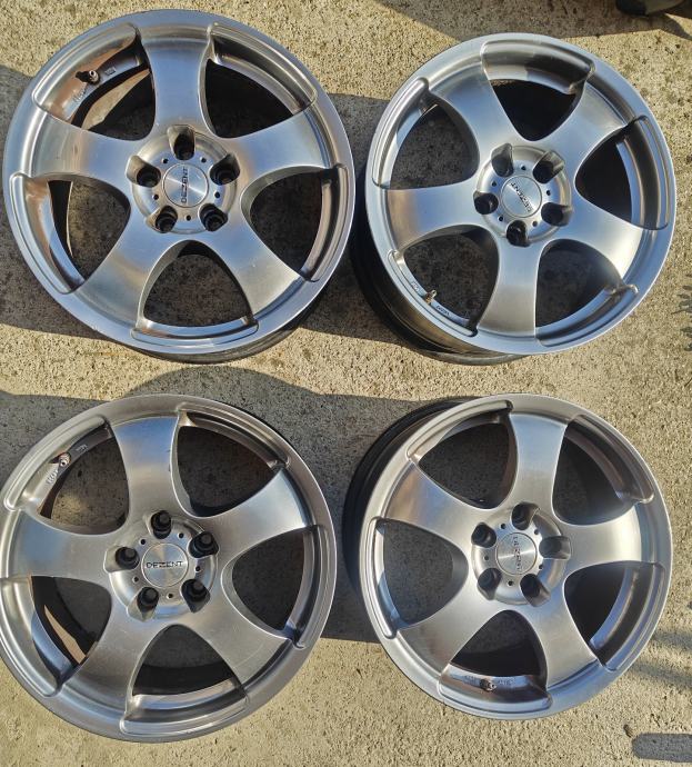 DEZENT Alu felge 17'' rupe 5x114.3, 4 KOM. SUPER STANJE