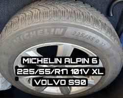 Gume i felge za Volvo S90, Michelin Alpin 6, 225/55/17 zimska 4 kom.