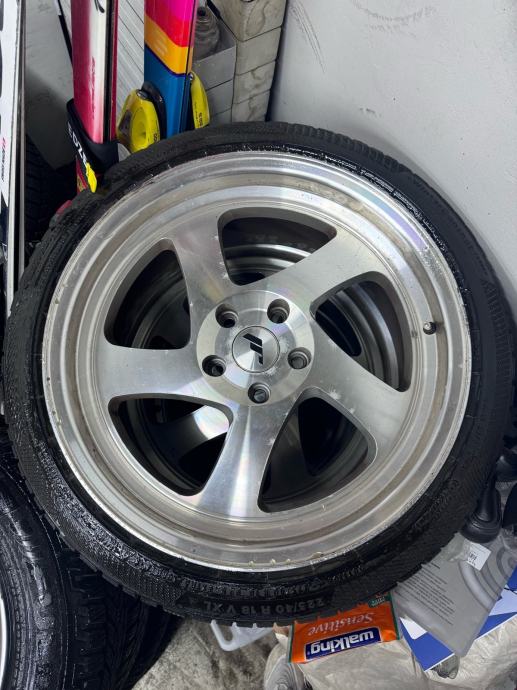 JAPAN RACING JR15 s CONTINENTAL ZIMSKIM GUMAMA 225/40R18 V XL (5X112)