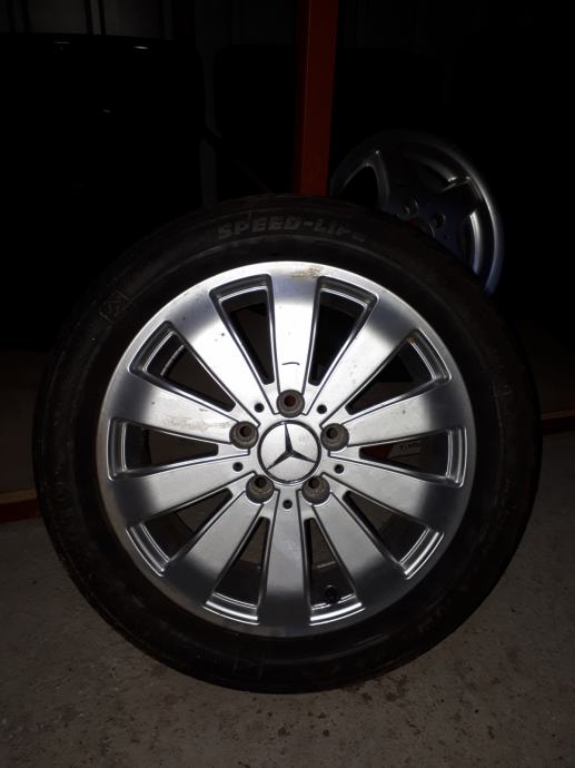 Mercedes A klasa 169 - Alu felge 16" - Semperit 205/50/16