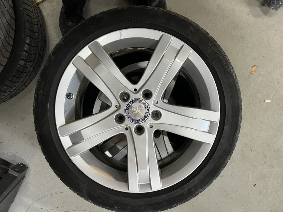 Mercedes Alu felge 17''  TMPS senzori rupe 5x112, 4 kom.