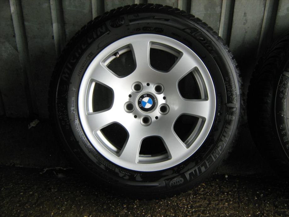 BMW - gume MICHELIN ALPIN 225x55x16 + felge