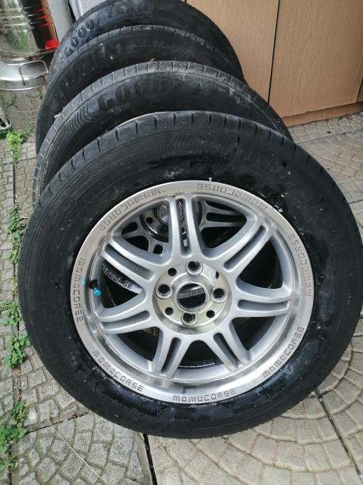 Momo corse 15'' 4x100 / 4x108, cijena 240eura komplet.