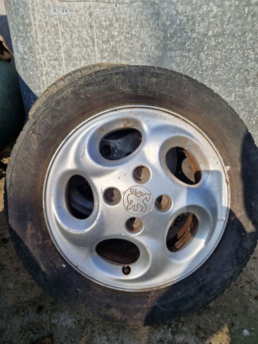 Peugeot 306, Alu felge 14'' rupe 4x108, 2 kom.