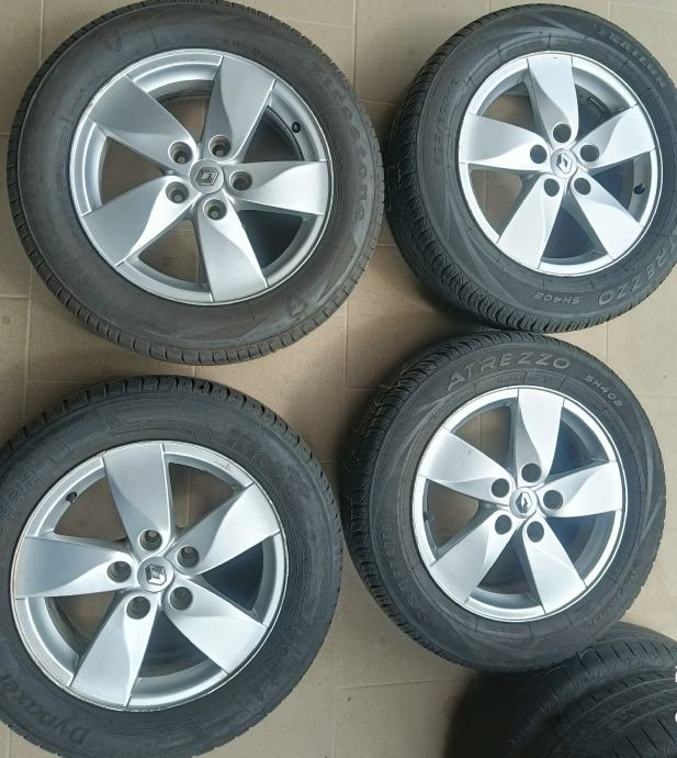 RENAULT Alu felge 16'' rupe 5x114.3, 4 kom.