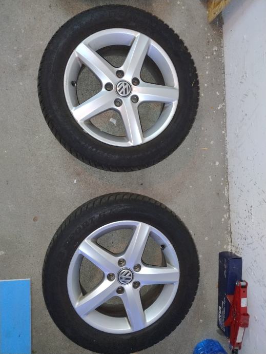 Zimske gume 205/55/16 Alu felge VW Golf 7 16'' rupe 5x112