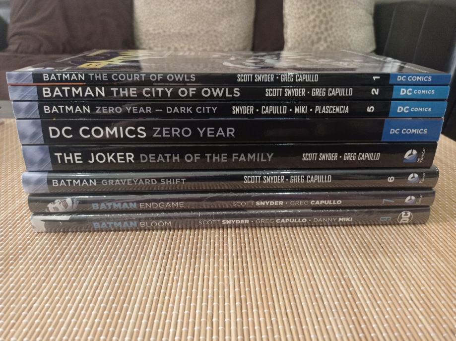 Batman Volume 1-10 DC Comics New 52 - Snyder/Capullo komplet