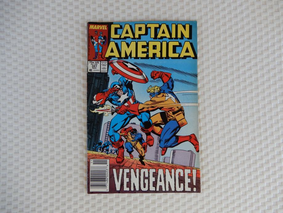 Captain America Marvel USA Comic Strip Broj 347