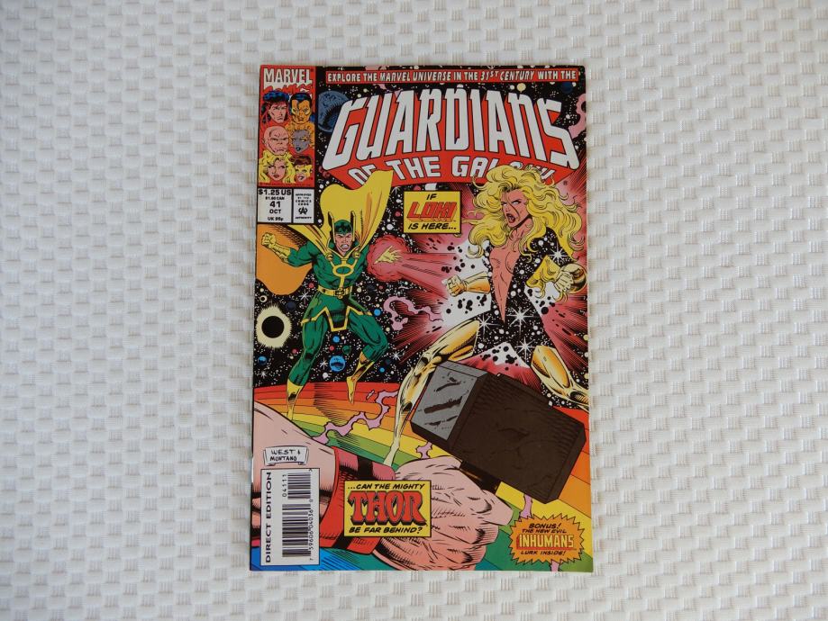 Guardians Of The Galaxy Marvel Strip Comic Broj 41