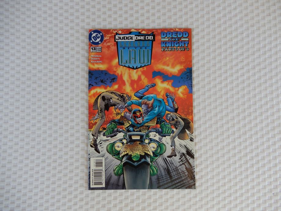 Judge Dredd Legends Of The Law DC Comics borj 13