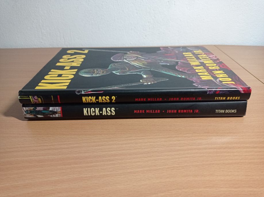 KICK-ASS 1&2 Titan Books/Millarworld hardcover stripovi