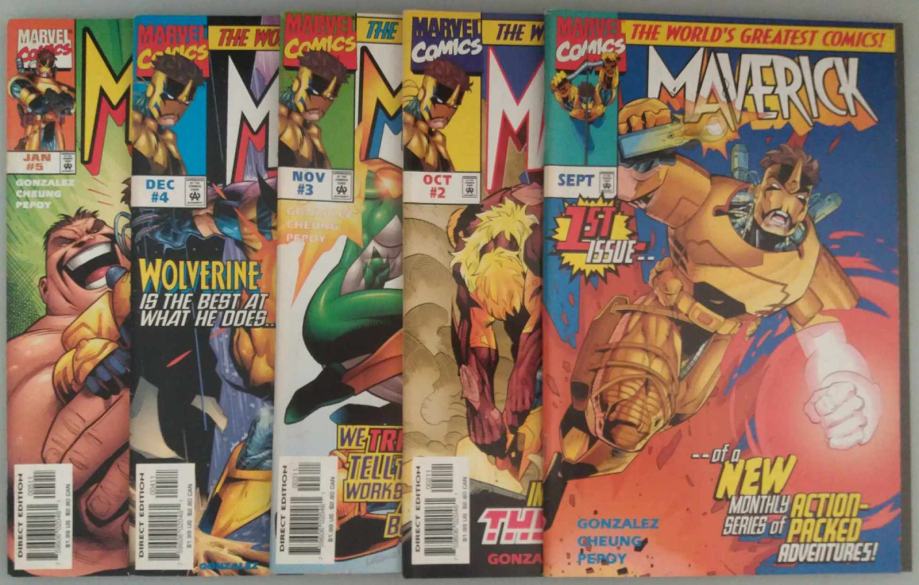 Maverick / #1-5 * Marvel