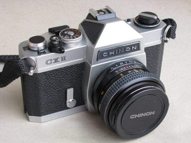 CHINON CX II + Chinon 1,7/55 (M42)