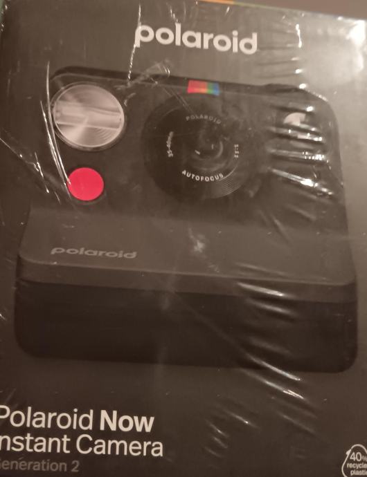 Polaroid Now Generation 2 - instant kamera - crna