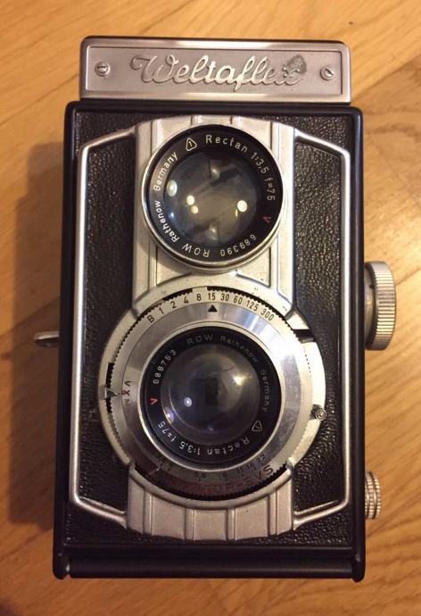 Weltaflex Film Twin Lens Reflex Camera - 1956 Vintage / ZA UKRAS !