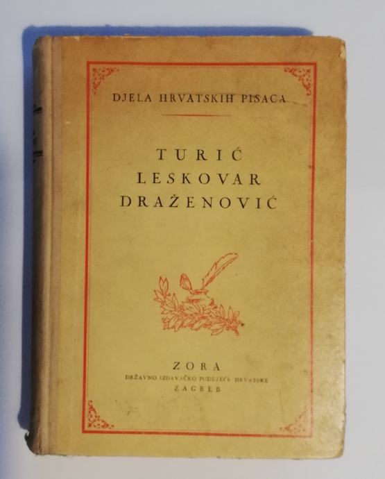 Djela hrvatskih pisaca, Turić, Leskovar, Draženović, 1953