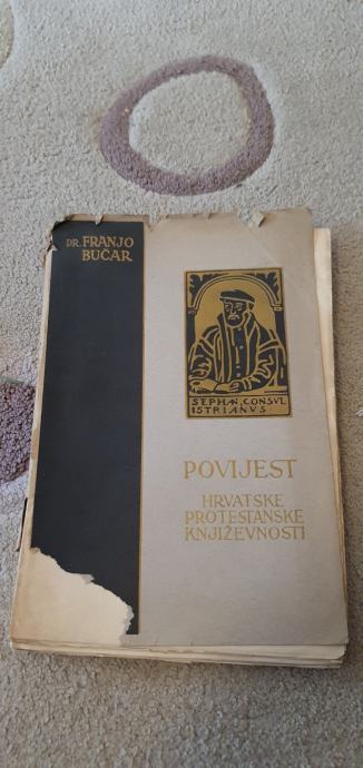 Dr. FRANJO BUČAR - Povijest hrvatske protestantske književnosti