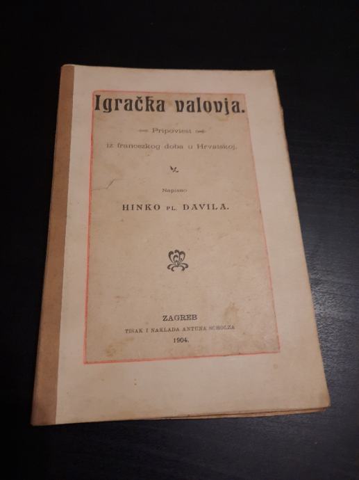 Hinko Davila,Igračka valovja 1904 g