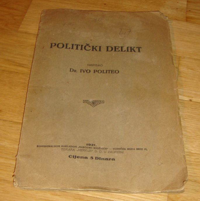 Ivo Politeo Politički delikt