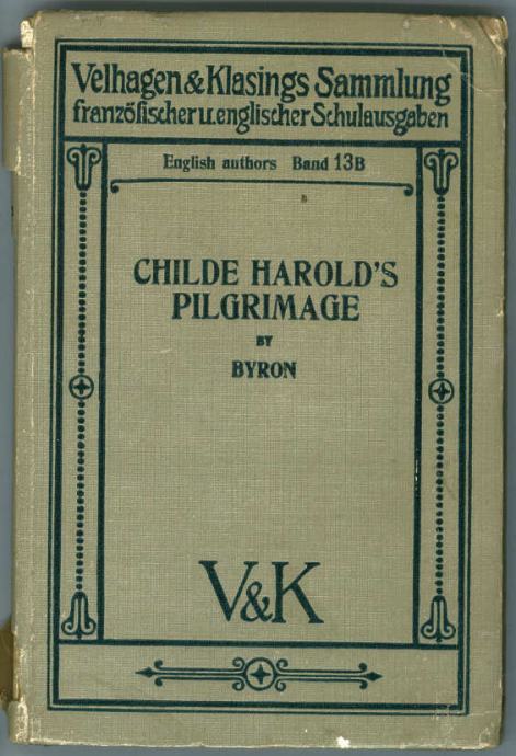 Lord Byron - Childe Harold's Pilgrimage