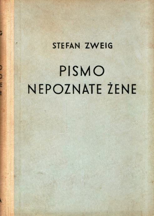 Pismo nepoznate žene