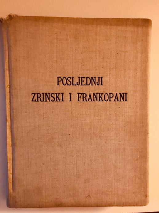 Posljednji Zrinski i Frankopani