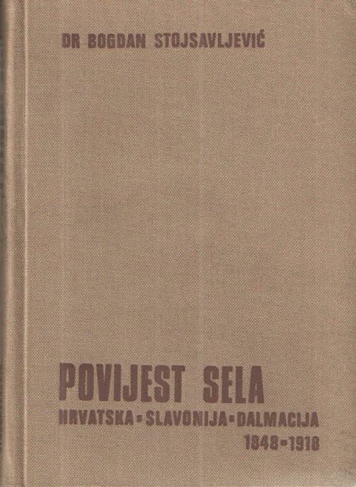 Povijest sela: Hrvatska-Slavonija-Dalmacija 1848-1919