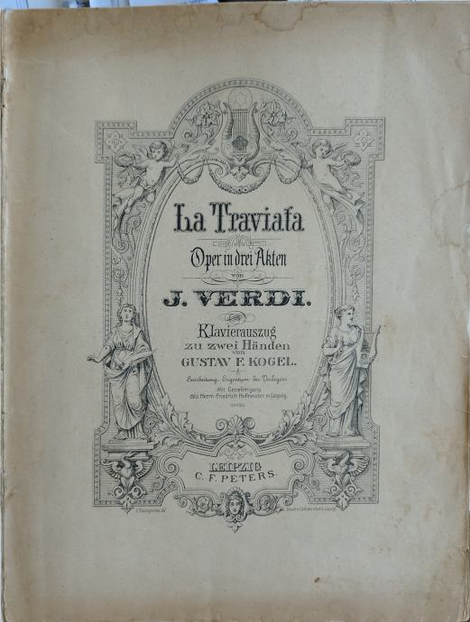 Verdi, La Traviata, klavirski izvadak