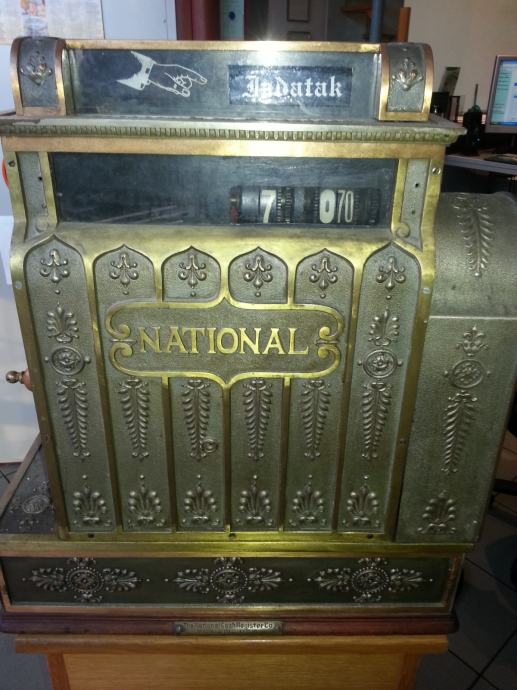 ANTIKNA MJEDENA KASA (National Cash Register)