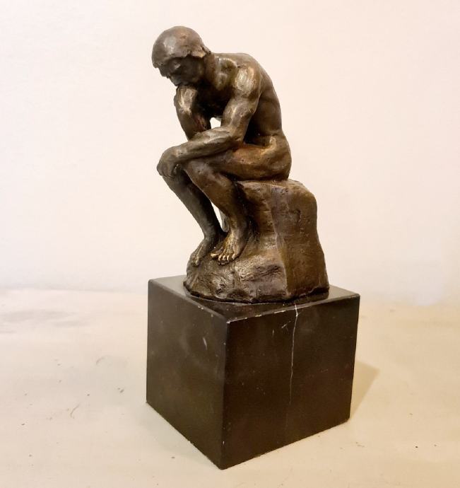 Brončana Skulptura "Mislilac" Rodin