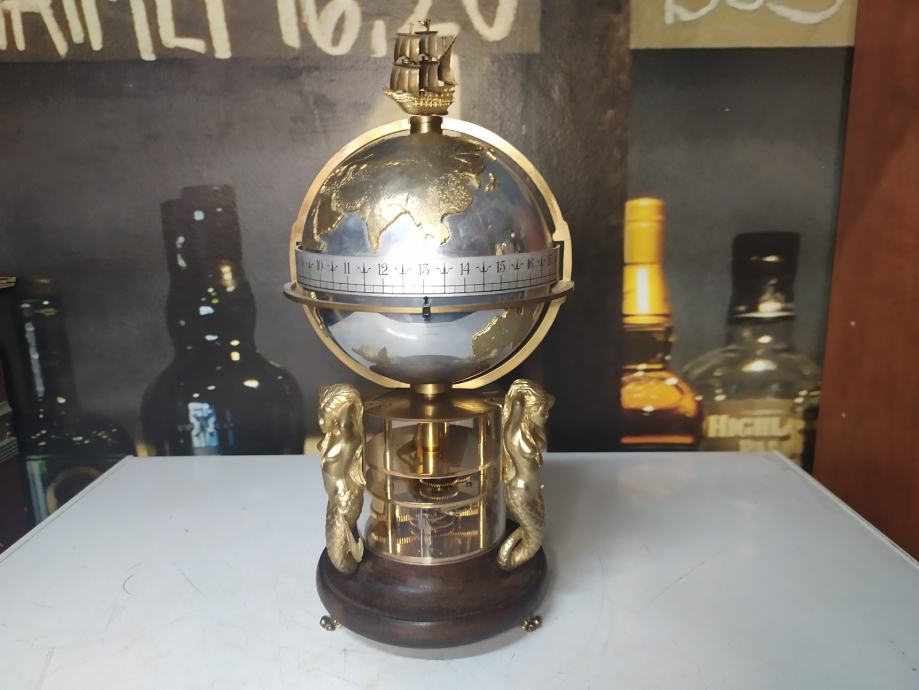 Sat globus "St. James Meridian Globe Clock"